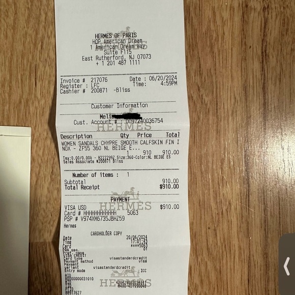 Hermès Chypre Sandal NWOT 36! - Picture 4 of 4